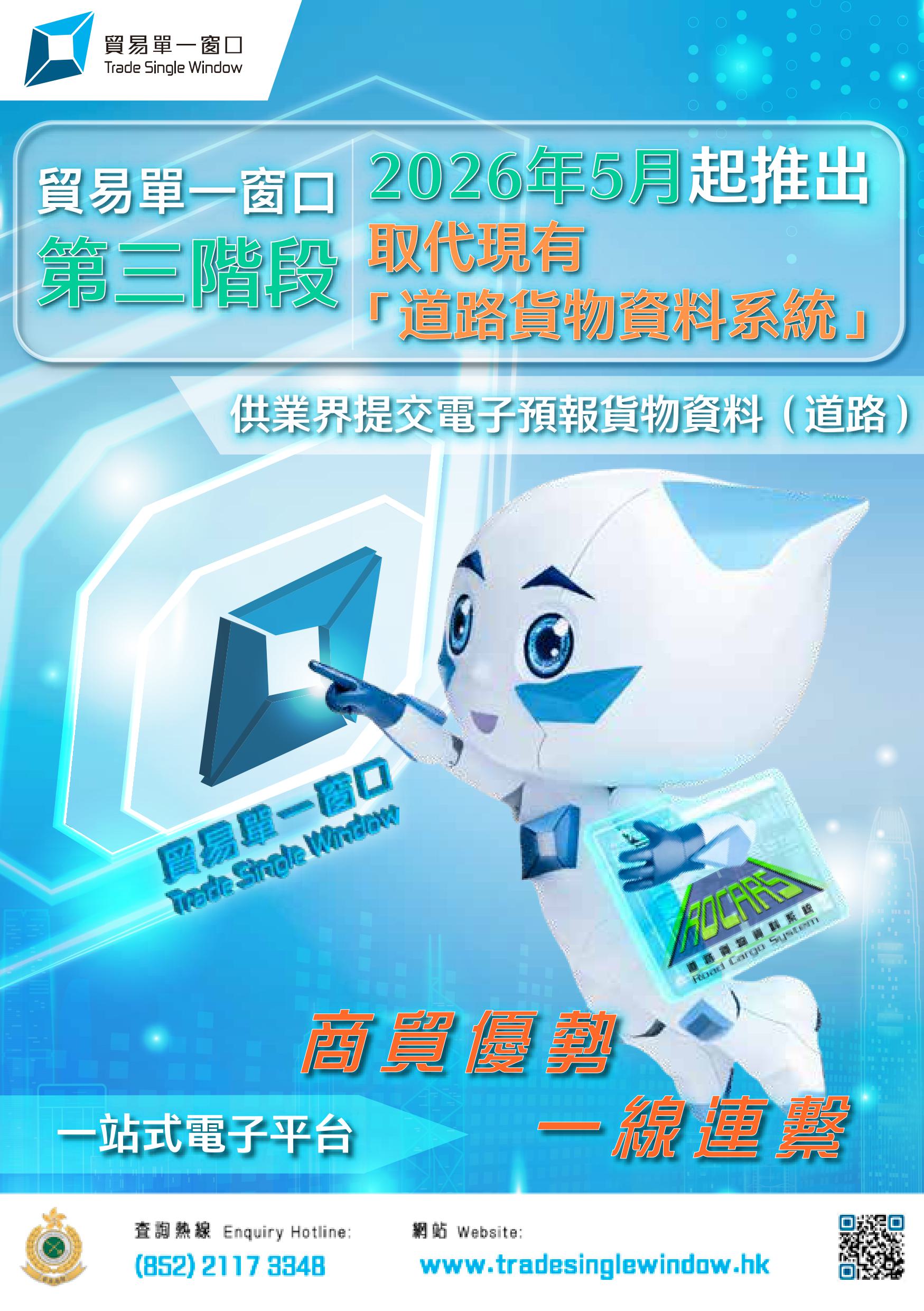 Trade Single Window Poster(Replace ROCARS)